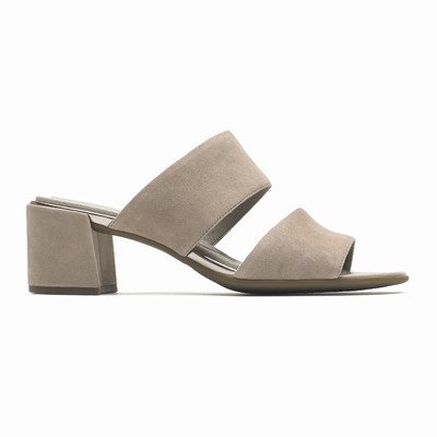 Rockport Total Motion Alaina Double Band Sandalen Damen Grau ODC-264389
